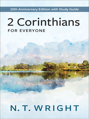 cover image of 2 Corinthians for Everyone